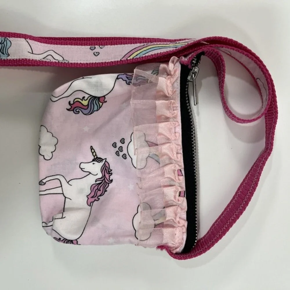 Set of‎ 2 Handmade Little Girls Tote Crossbody Bags Purses TWIN SPECIAL